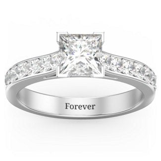 Janelle Princess Cut Ring