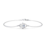 Heart Bracelet with Cold Enamel