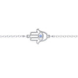 Heart Bracelet with Cold Enamel