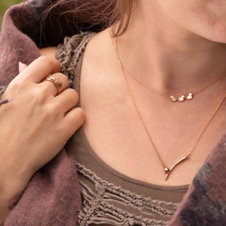 Engravable 3-Heart Necklace