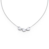 Engravable 3-Heart Necklace