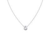 Solitaire Pear Shaped Pendant